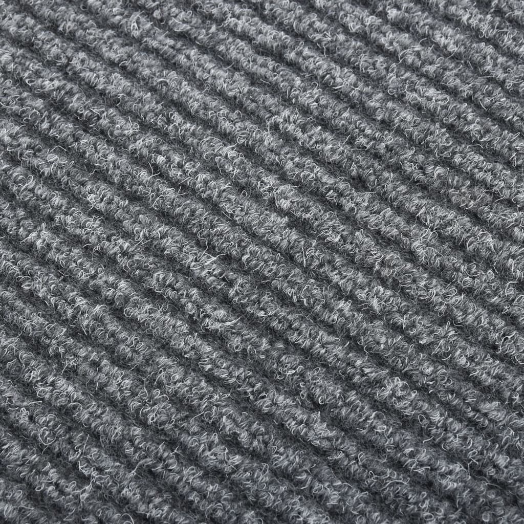 Vidaxl Droogloopmat 100x200 cm Grey