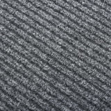 Vidaxl Droogloopmat 100x200 cm Grey
