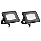 Vidaxl Spotlights 2 st LED 10 W kaldt hvitt