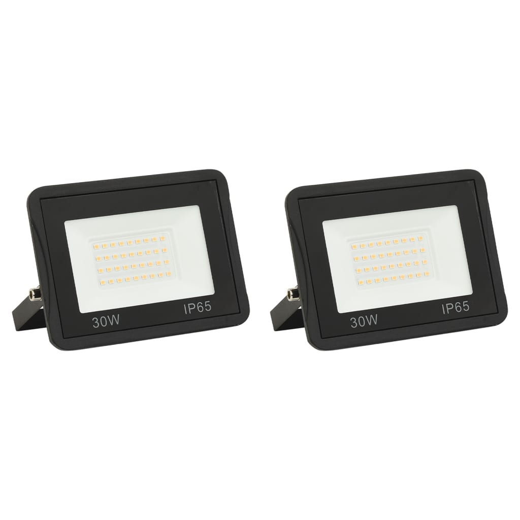 Vidaxl Spotlights 2 st LED 30 W kaldt hvitt