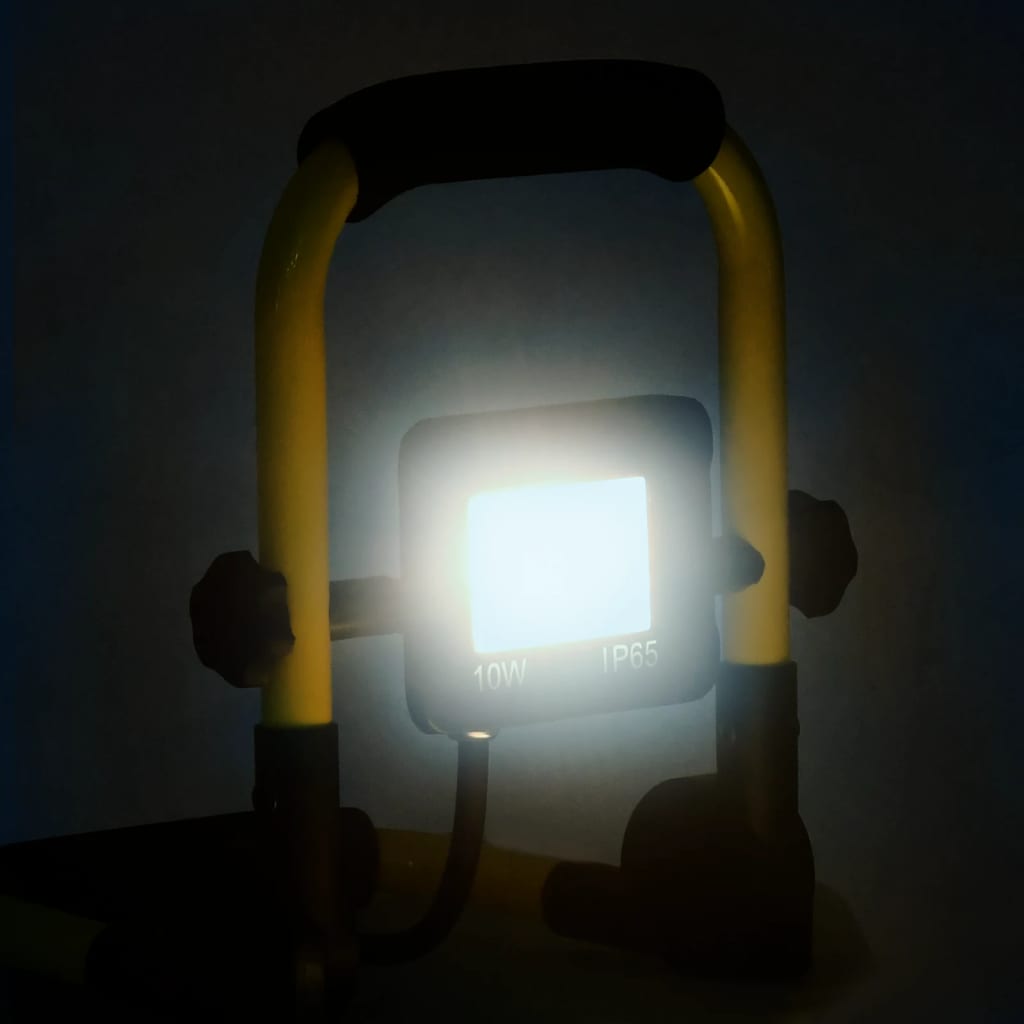 Vidaxl Spotlight with handle LED 10 W Cold White