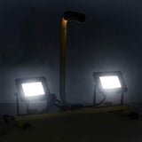 Vidaxl Spotlight with handle LED 2x20 W Cold White