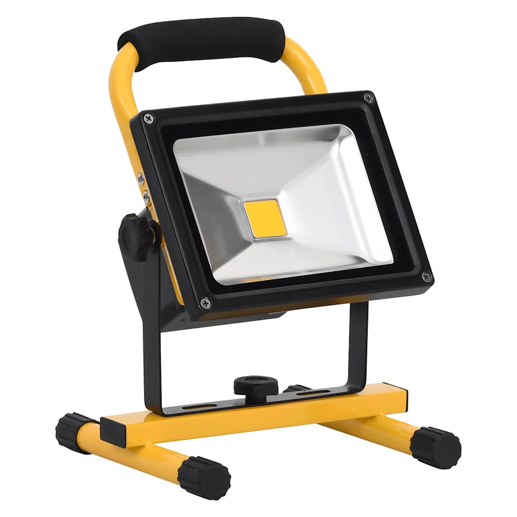 Vidaxl Spotlight with Handle Rechargeable LED 30 W Cold White