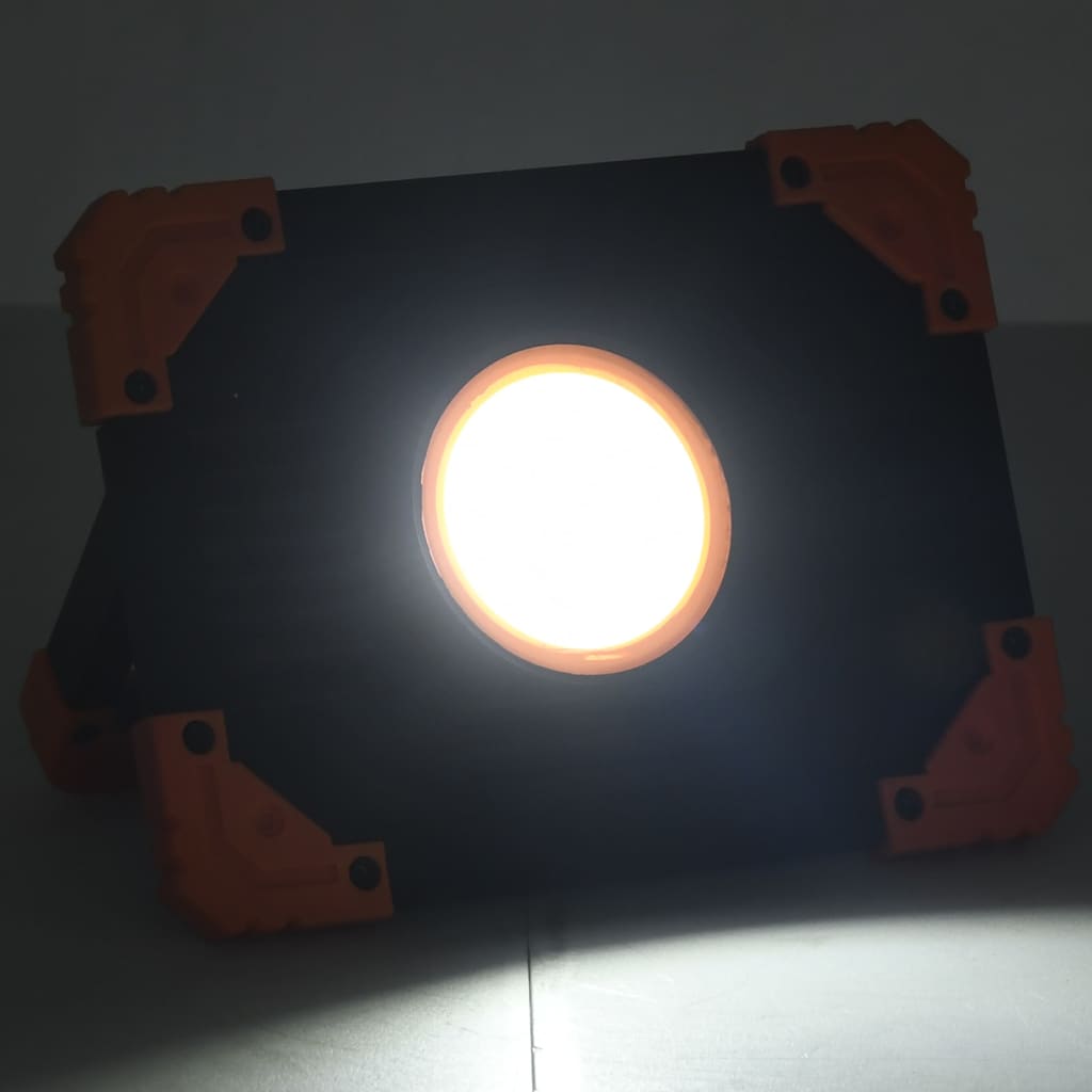 Vidaxl Spotlight Portable LED ABS 10 W Cold White