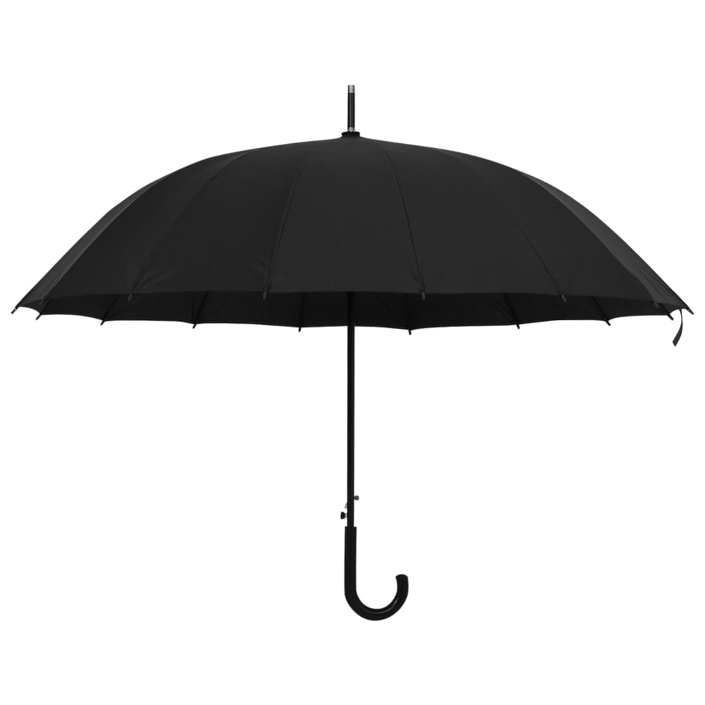 Vidaxl umbrella automatic 120 cm black