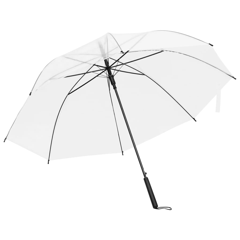 Vidaxl parasol 107 cm przezroczysty