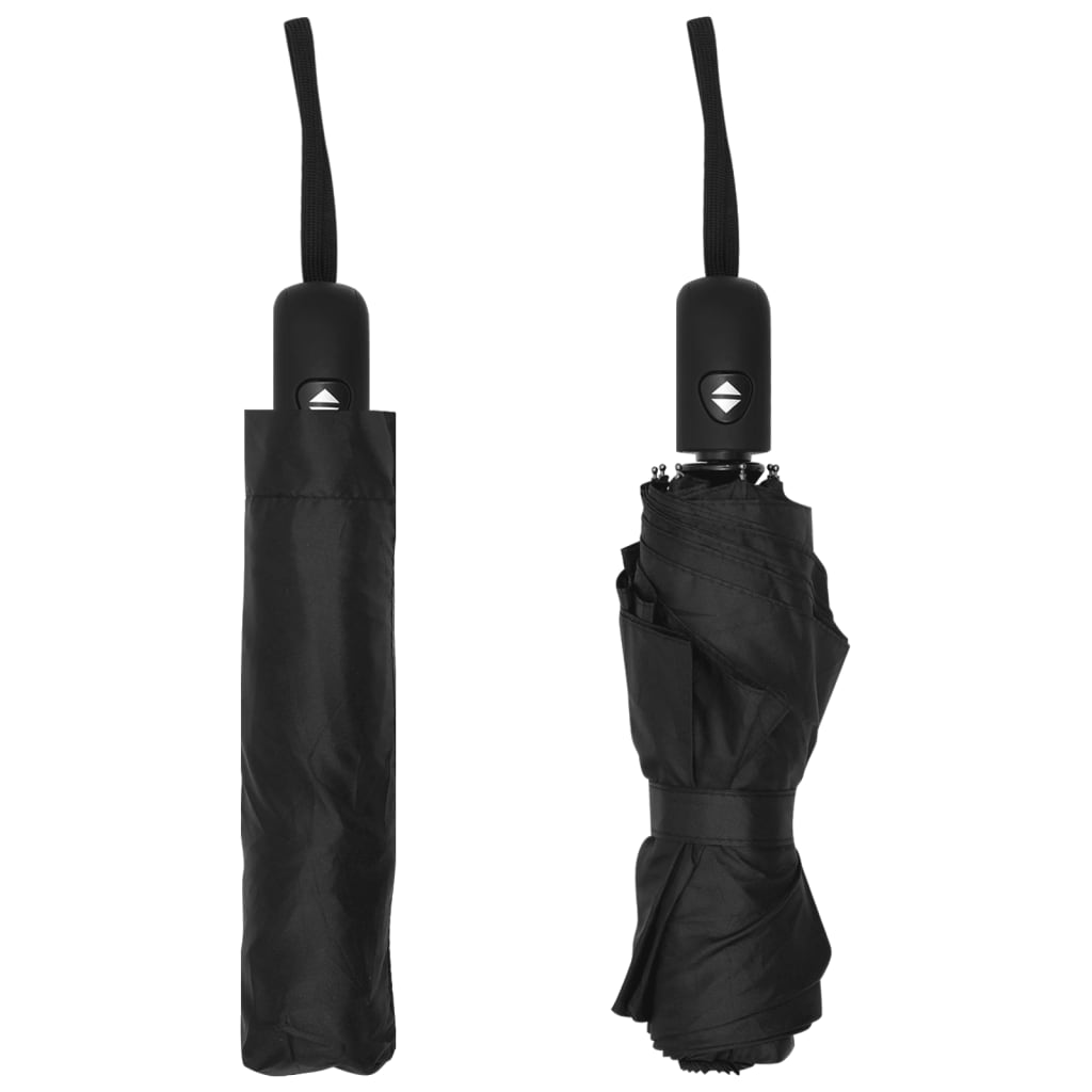 Vidaxl umbrella automatically foldable 95 cm black