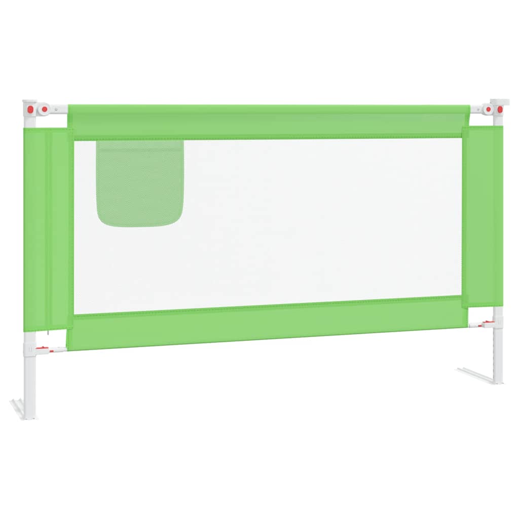 Tableau de lit Vidaxl Toddler 140x25 cm Tissu vert