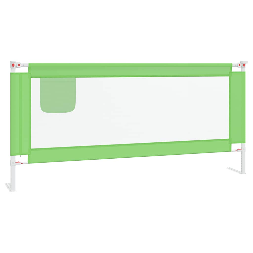Tableau de lit Vidaxl Toddler 200x25 cm Tissu vert