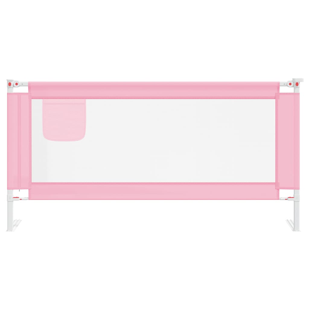 Tableau de lit Vidaxl Toddler 180x25 cm tissu rose