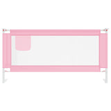 Tableau de lit Vidaxl Toddler 180x25 cm tissu rose