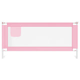 Vidaxl Bed Chart Toddler 200x25 cm stoff rosa
