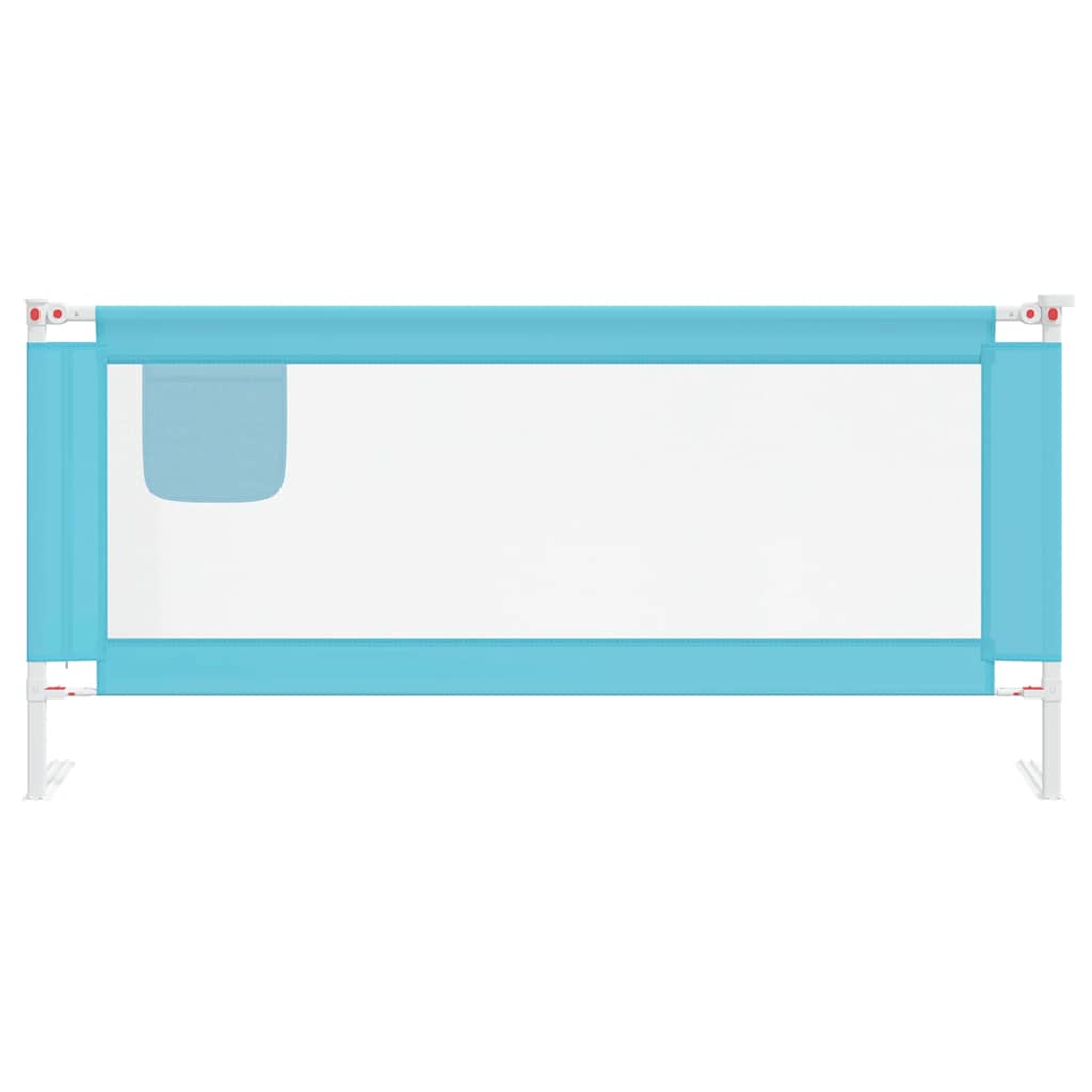 Vidaxl Bedence Toddler 200x25 cm tissu bleu