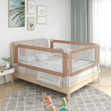 Tableau de lit Vidaxl Toddler 150x25 cm tissu taupe