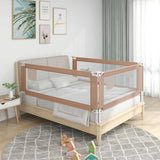 Tableau de lit Vidaxl Toddler 190x25 cm tissu taupe