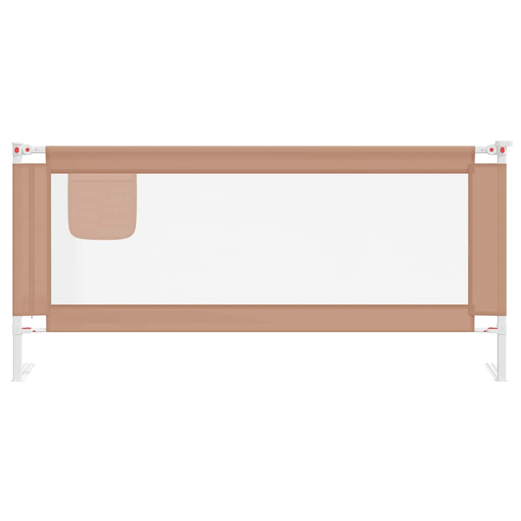 Vidaxl Bed Chart Toddler 200x25 cm stoff taupe