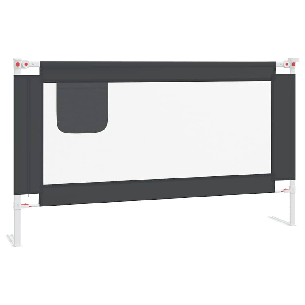 Vidaxl Bett Chartsy Toddl 140x25 cm Stoff Donkel Graf