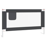 Vidaxl Bett Chartsy Toddl 140x25 cm Stoff Donkel Graf