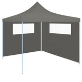 Vidaxl Prain Side Walls With Windamen 2 St Antracite tøj