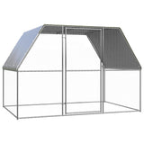 Vidaxl Buitenhok pro kuřata 3x2x2 m galvanizovaná ocel