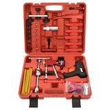 Vidaxl 42-part dented set with storage box