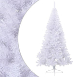 Vidaxl kunstkerstboom avec un demi-210 cm en PVC vert standard