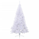Vidaxl kunstkerstboom avec un demi-210 cm en PVC vert standard