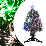 Vidaxl Christmas tree with LED 64 cm fiberglass green and white
