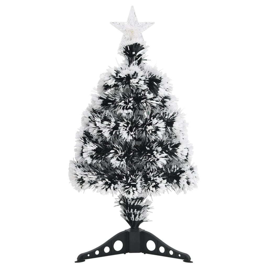 Vidaxl Christmas tree with LED 64 cm fiberglass green and white