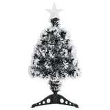 Vidaxl Christmas tree with LED 64 cm fiberglass green and white