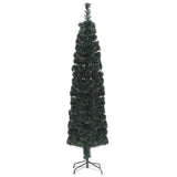 Vidaxl Kunstkerstboom med standard smalle 180 cm fiberoptik