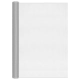 Vidaxl mesh 80x500 cm aluminum silver colored