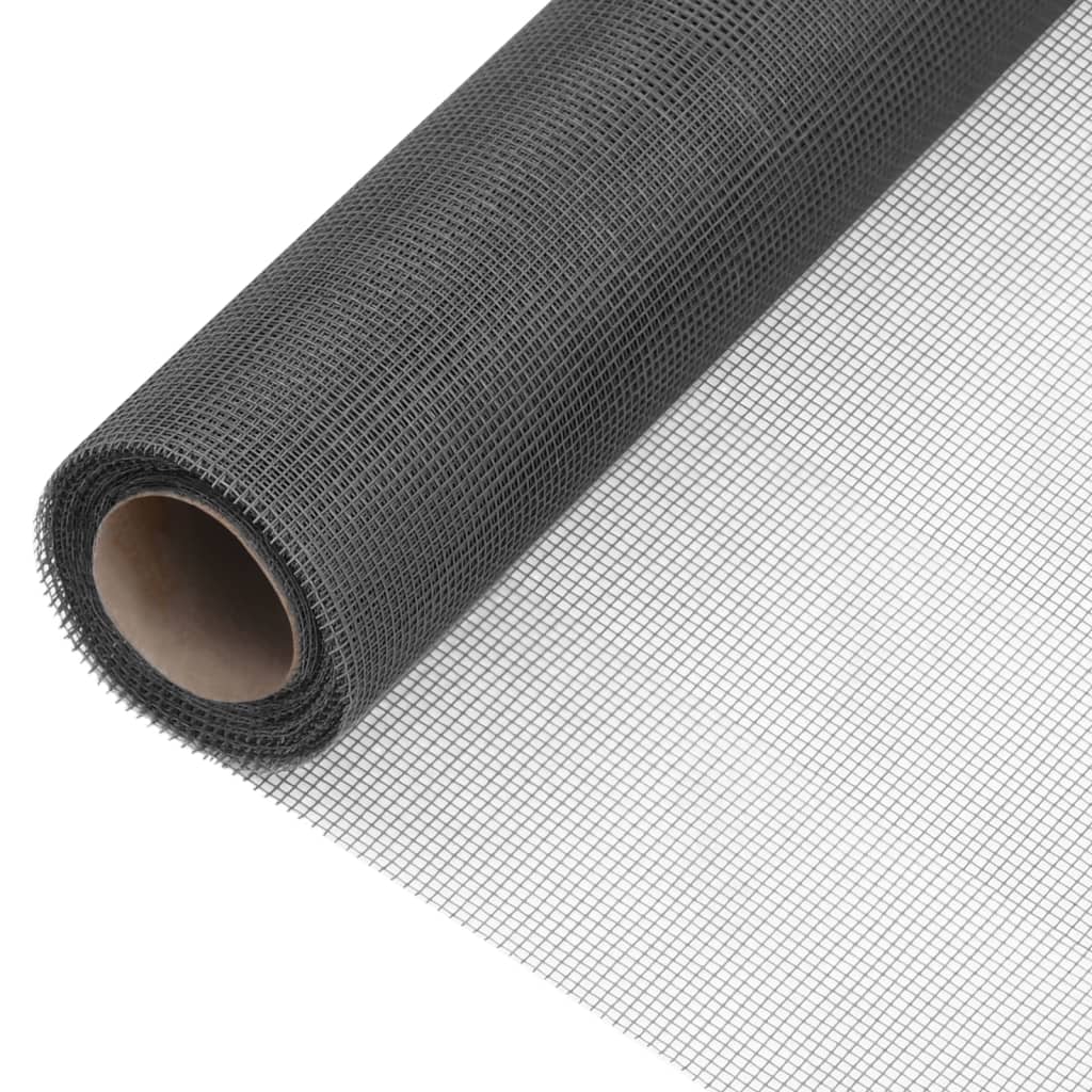Vidaxl mesh 80x2000 cm in fibra ottica nera