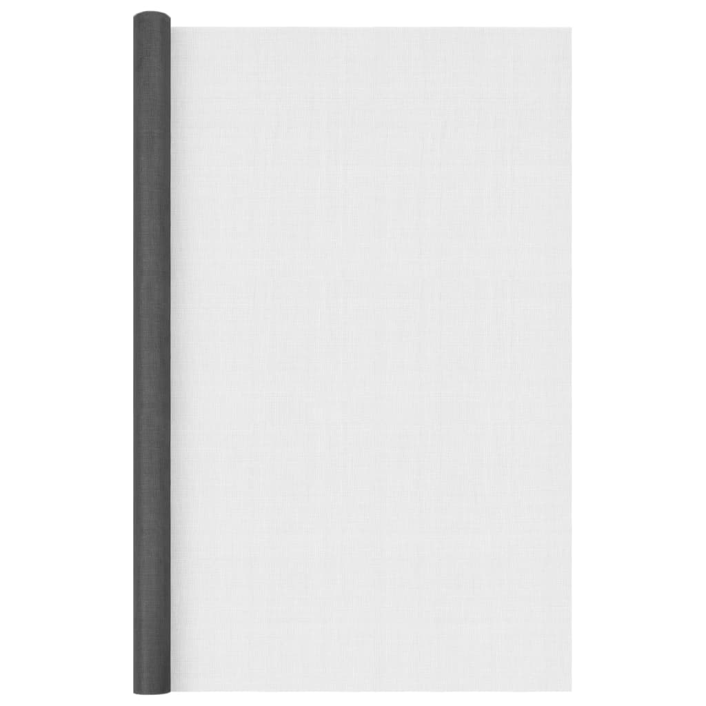 VidaXL Mesh 100x2000 cm Fiberglass Black