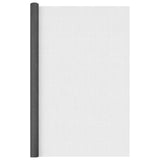 Vidaxl mesh 112x500 cm Faser optesch schwaarz