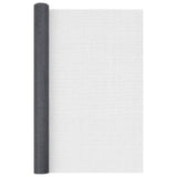 Vidaxl Mesh 112x2000 cm de fibra óptica gris