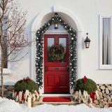 Vidaxl Christmas garland with LED lights 10 m black