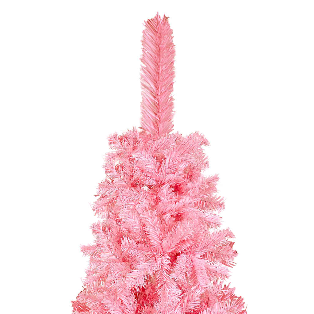 Vidaxl Christmas tree narrow 150 cm pink