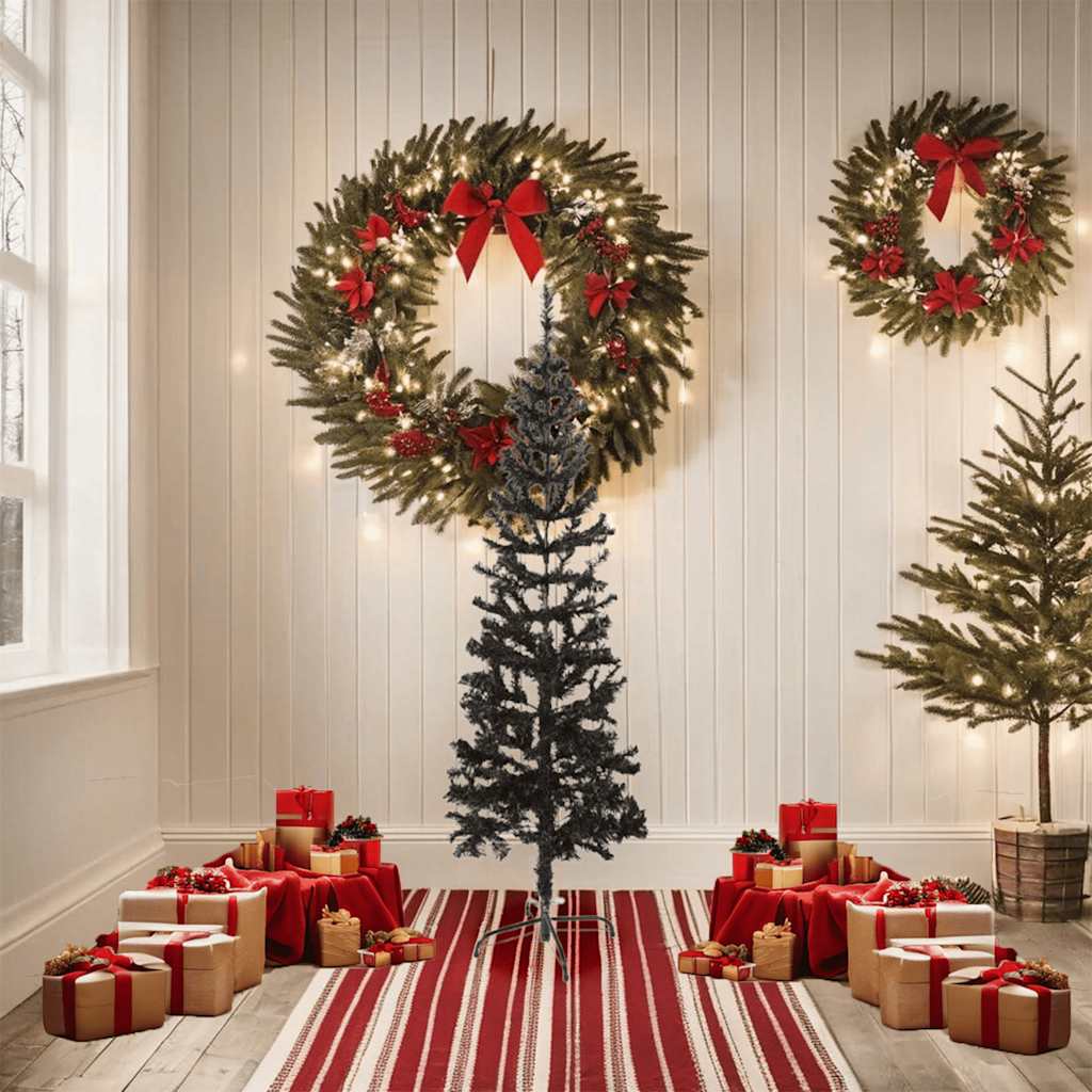 Vidaxl juletræ smal 150 cm sort