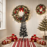 Vidaxl juletræ smal 150 cm sort