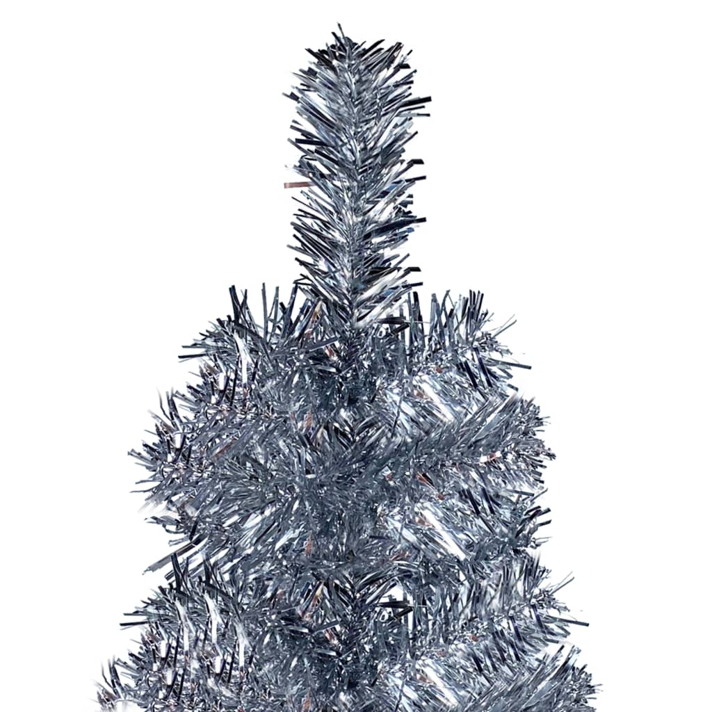 Vidaxl Christmas tree narrow 180 cm silver colored