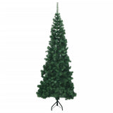 Vidaxl Kunstkerstboom Hoek 240 cm PVC Green