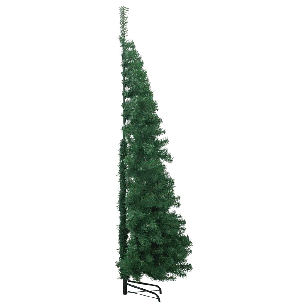 Vidaxl Kunstkerstboom Hoek 240 cm PVC Green