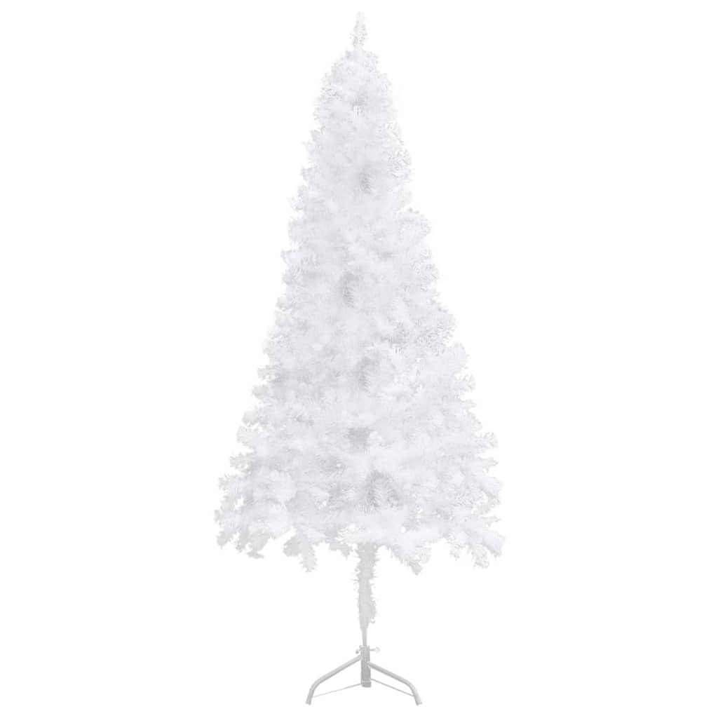 Vidaxl Kunstkerstboom Ecke 210 cm PVC Weiß