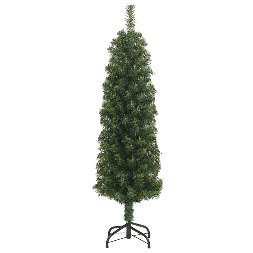 Vidaxl Kunstkerstboom with standard narrow 120 cm PVC green