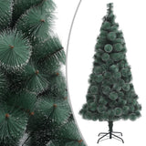 Vidaxl Kunstkerstboom con tapa estándar de 120 cm Green