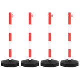 Vidaxl Chain Post sett med plastkjede 10 m