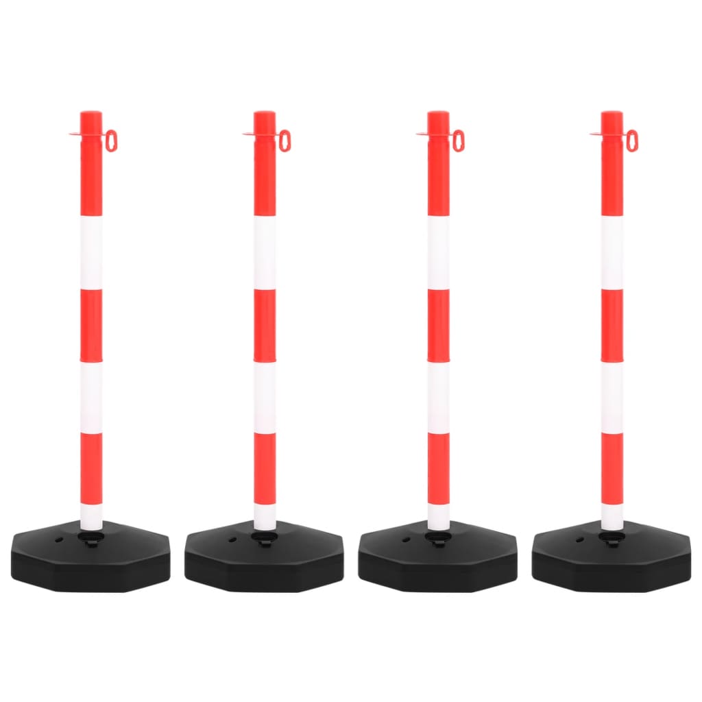 VIDAXL -Ketten -Post -Set mit Plastikkette 10 m