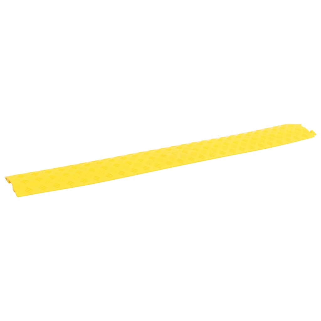 Vidaxl kabelbeskyttere terskel 4 St 98,5 cm gul