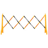 Vidaxl Traffic Barrier pieghevole 250x38x96 cm giallo e nero